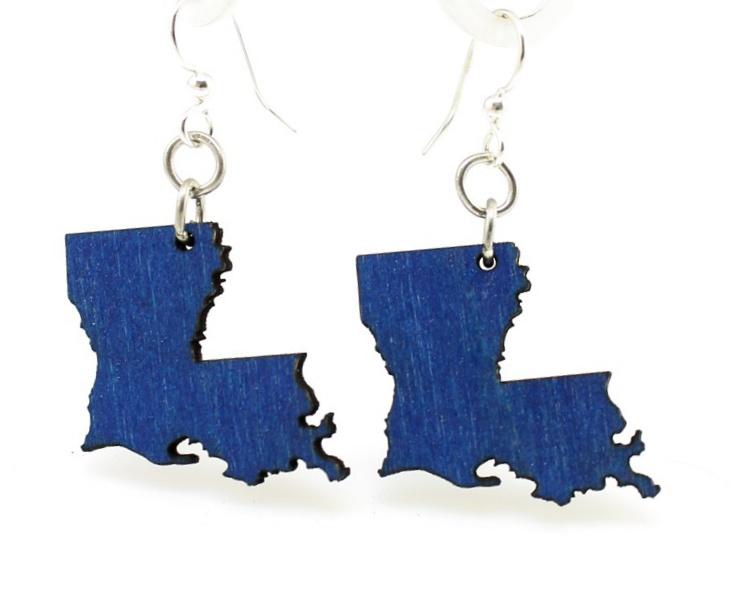 Louisiana State Earrings - S018
