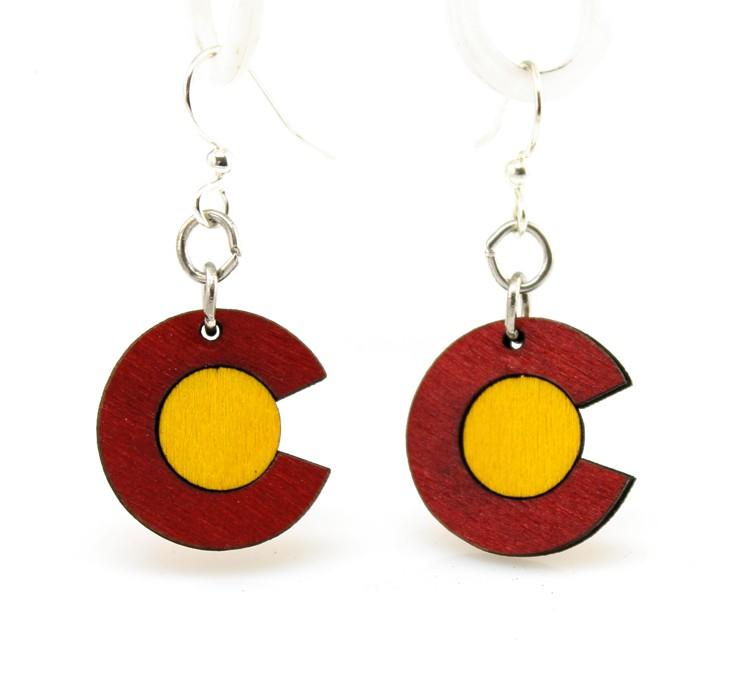 Colorado State Flag Earrings 