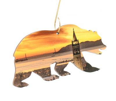 CA Bear Ornament 