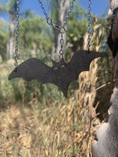 Halloween Bat Necklace 