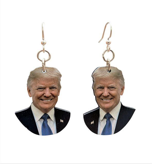 Donald Trump Earrings 