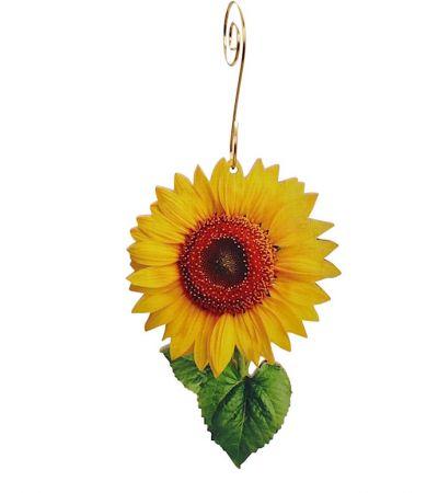 Vibrant Sunflower Ornament 